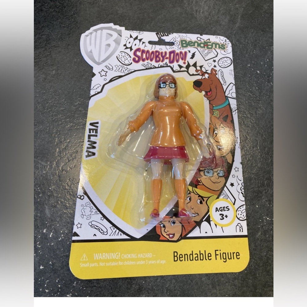 Bend-Ems Scooby Doo Velma bendable figure - new in package